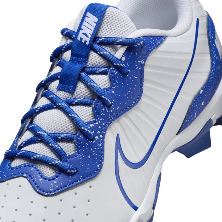Nike Men's Alpha Huarache 4 Keystone Baseball Cleats in White | DJ6524-105 - Image 8