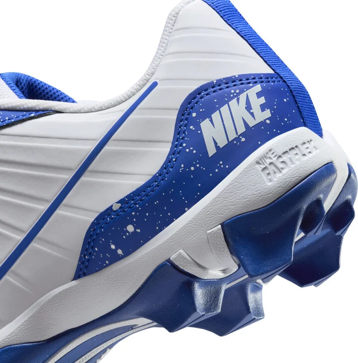 Nike Men's Alpha Huarache 4 Keystone Baseball Cleats in White | DJ6524-105 - Image 9