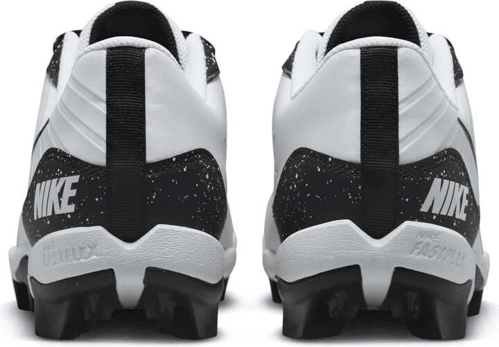 Nike Men's Alpha Huarache 4 Keystone Baseball Cleats in White | DJ6524-106 - Image 6