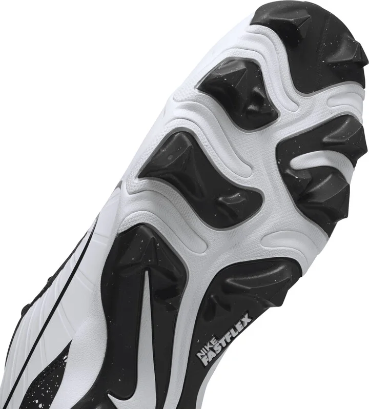 Nike Men's Alpha Huarache 4 Keystone Baseball Cleats in White | DJ6524-106 - Image 7