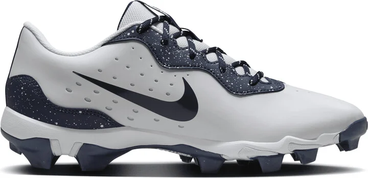 Nike Men's Alpha Huarache 4 Keystone Baseball Cleats in White | DJ6524-108 - Image 3