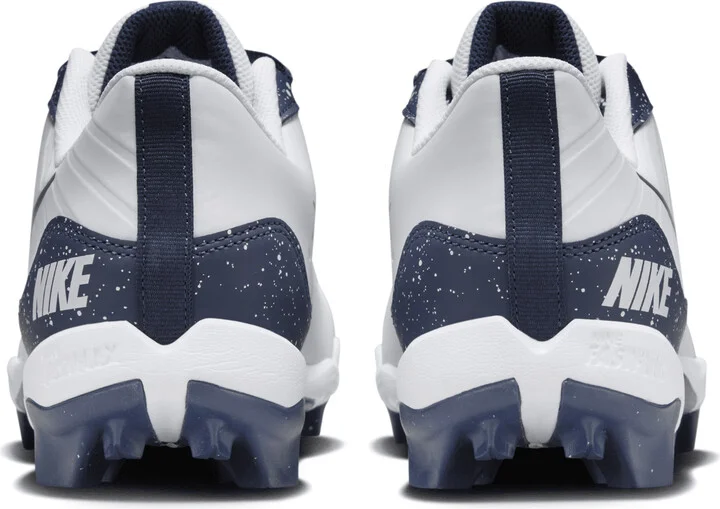 Nike Men's Alpha Huarache 4 Keystone Baseball Cleats in White | DJ6524-108 - Image 6