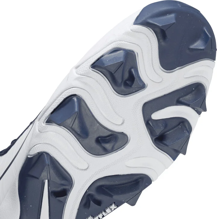 Nike Men's Alpha Huarache 4 Keystone Baseball Cleats in White | DJ6524-108 - Image 7