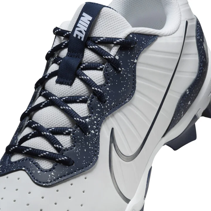 Nike Men's Alpha Huarache 4 Keystone Baseball Cleats in White | DJ6524-108 - Image 8