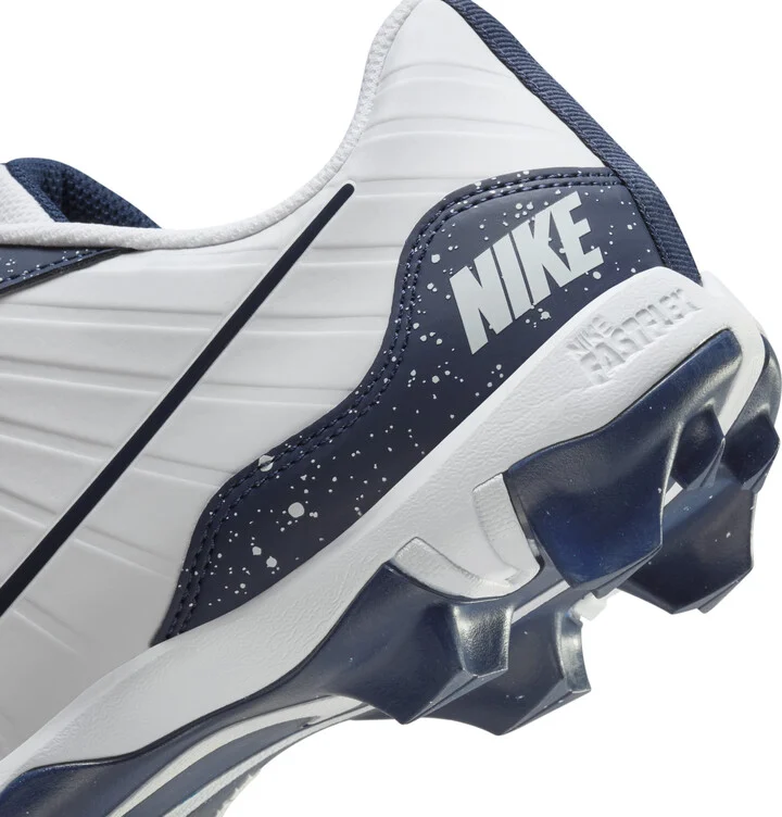 Nike Men's Alpha Huarache 4 Keystone Baseball Cleats in White | DJ6524-108 - Image 9