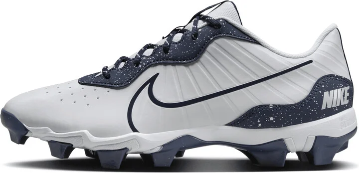 Nike Men's Alpha Huarache 4 Keystone Baseball Cleats in White | DJ6524-108