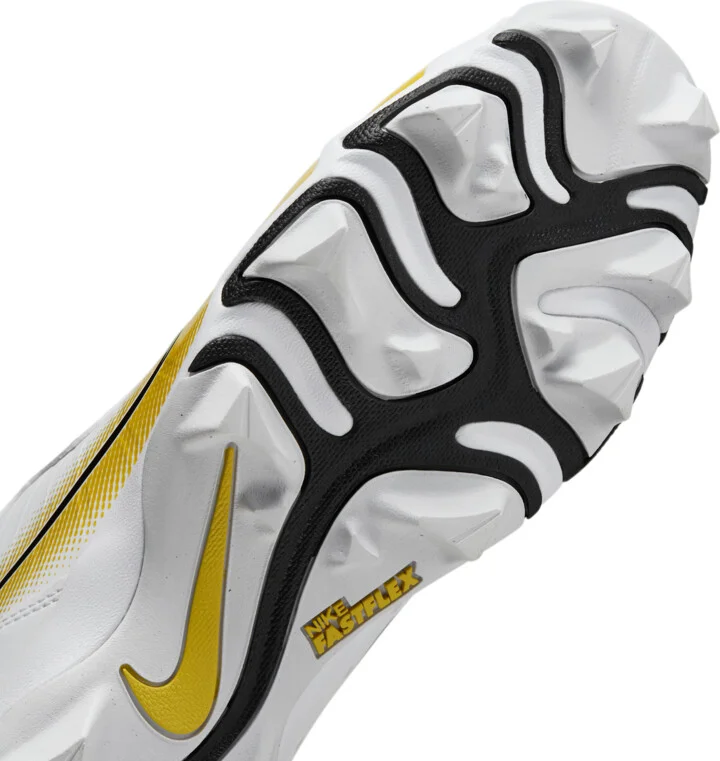 Nike Men's Alpha Huarache 4 Keystone Baseball Cleats in White | DJ6524-119 - Image 7