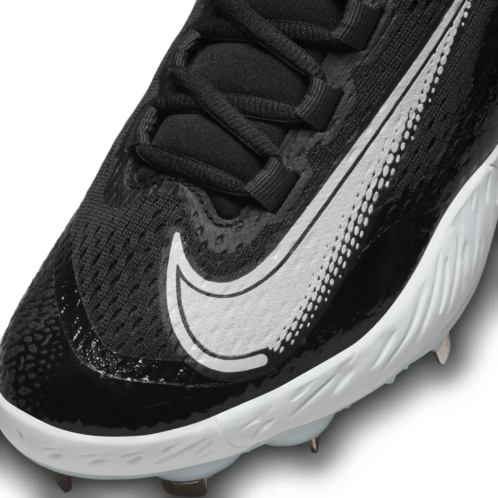 Nike Men's Alpha Huarache Elite 4 Low Baseball Cleats in Black | DJ6521-001 - Image 8