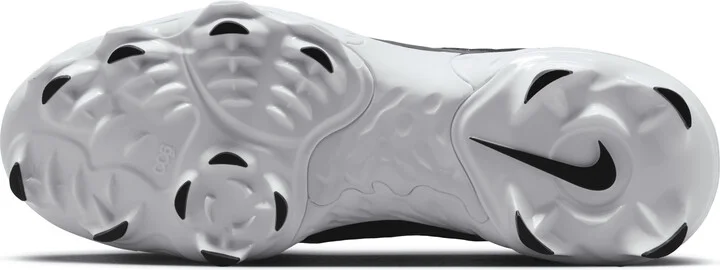 Nike Men's Alpha Huarache Elite 4 Low MCS Baseball Cleats in Black | FD6221-001 - Image 2