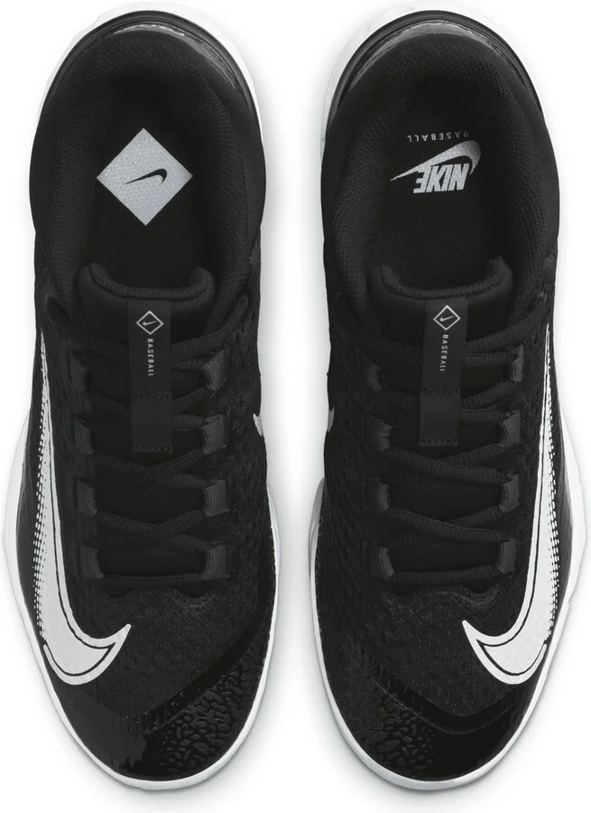 Nike Men's Alpha Huarache Elite 4 Low MCS Baseball Cleats in Black | FD6221-001 - Image 4