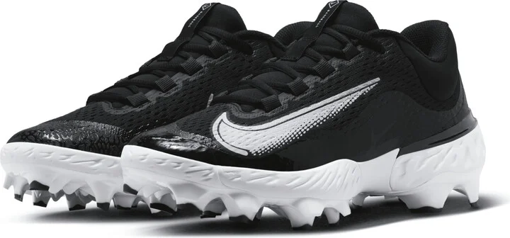 Nike Men's Alpha Huarache Elite 4 Low MCS Baseball Cleats in Black | FD6221-001 - Image 5
