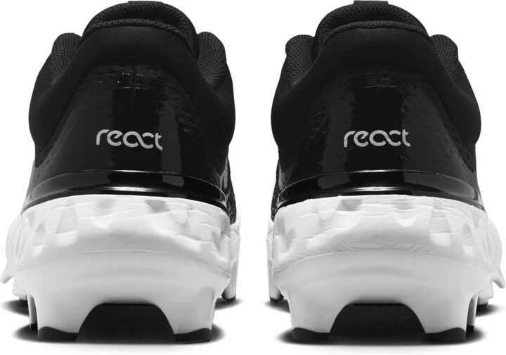 Nike Men's Alpha Huarache Elite 4 Low MCS Baseball Cleats in Black | FD6221-001 - Image 6