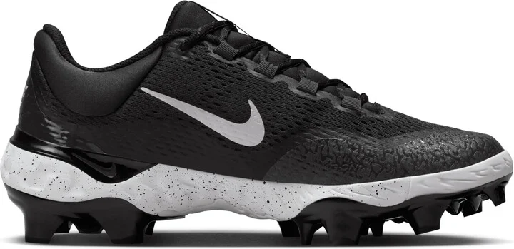 Nike Men's Alpha Huarache Elite 4 Low MCS Baseball Cleats in Black | FD6221-003 - Image 3