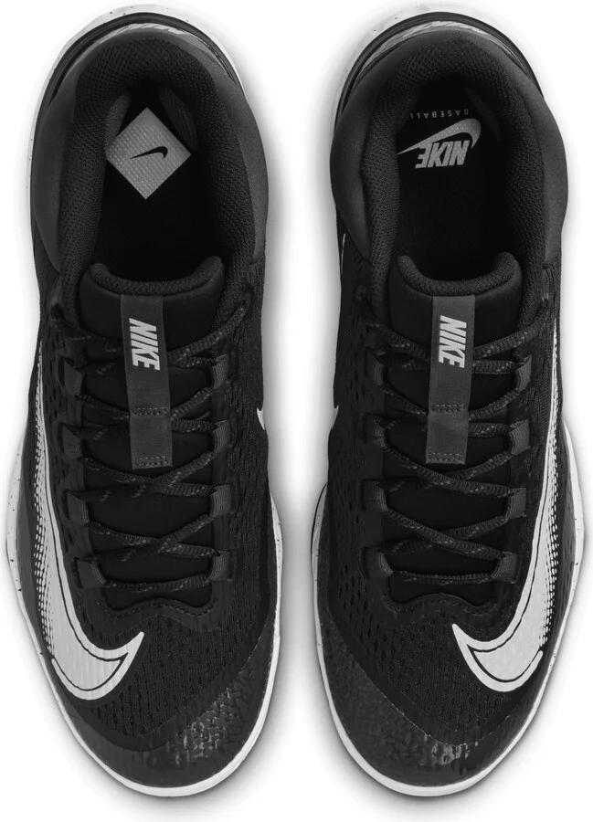 Nike Men's Alpha Huarache Elite 4 Low MCS Baseball Cleats in Black | FD6221-003 - Image 4