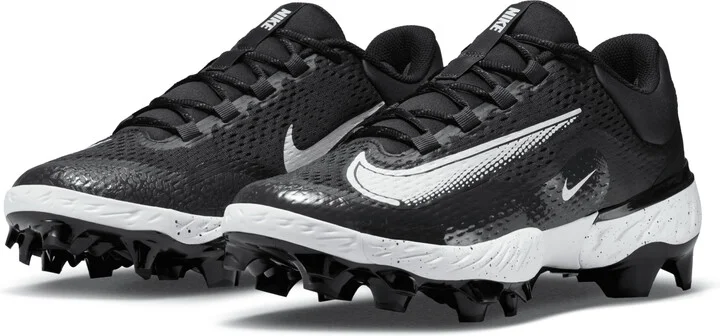 Nike Men's Alpha Huarache Elite 4 Low MCS Baseball Cleats in Black | FD6221-003 - Image 5