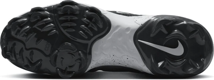 Nike Men's Alpha Huarache Elite 4 Low MCS Baseball Cleats in Grey | FD6221-002 - Image 2