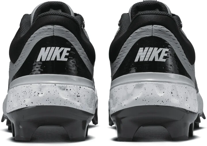 Nike Men's Alpha Huarache Elite 4 Low MCS Baseball Cleats in Grey | FD6221-002 - Image 6