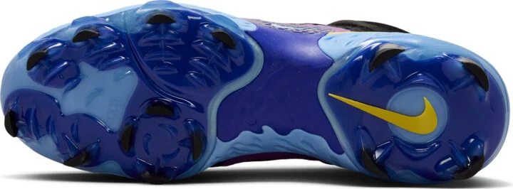 Nike Men's Alpha Huarache Elite 4 Mid NRG Baseball Cleats in Purple | IH4035-500 - Image 2