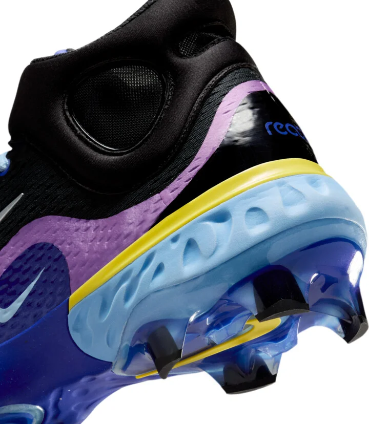 Nike Men's Alpha Huarache Elite 4 Mid NRG Baseball Cleats in Purple | IH4035-500 - Image 9