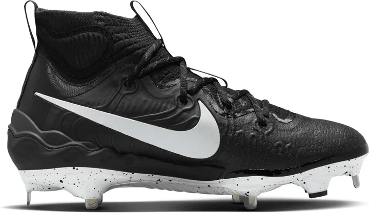 Nike Men's Alpha Huarache NXT Baseball Cleats in Black | DJ6517-002 - Image 3
