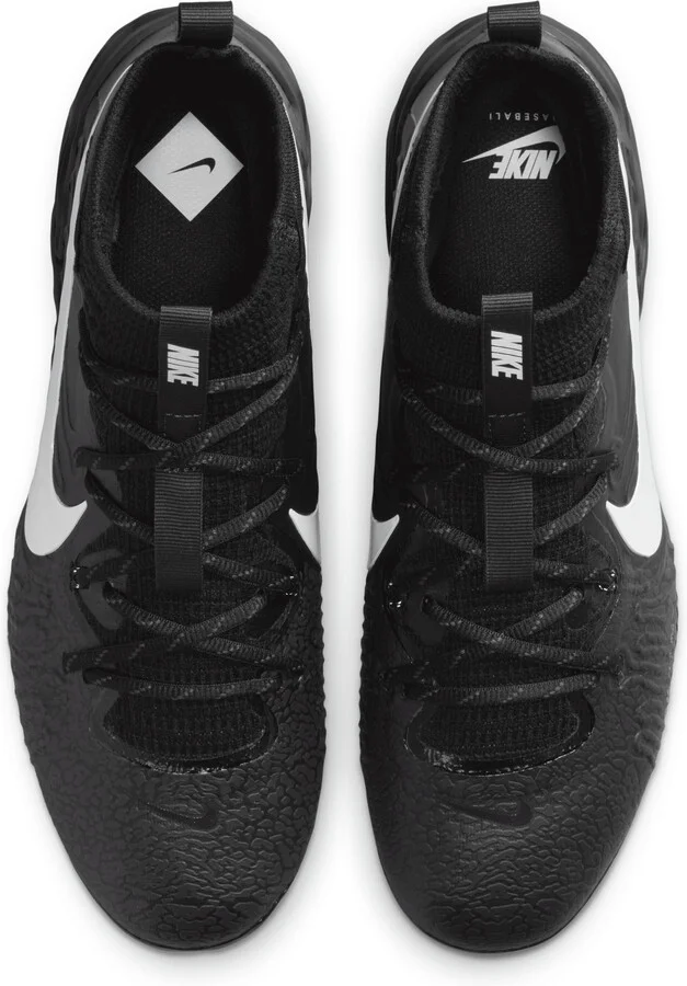 Nike Men's Alpha Huarache NXT Baseball Cleats in Black | DJ6517-002 - Image 4