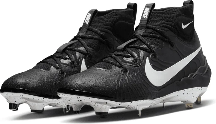 Nike Men's Alpha Huarache NXT Baseball Cleats in Black | DJ6517-002 - Image 5