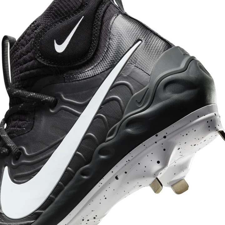 Nike Men's Alpha Huarache NXT Baseball Cleats in Black | DJ6517-002 - Image 9