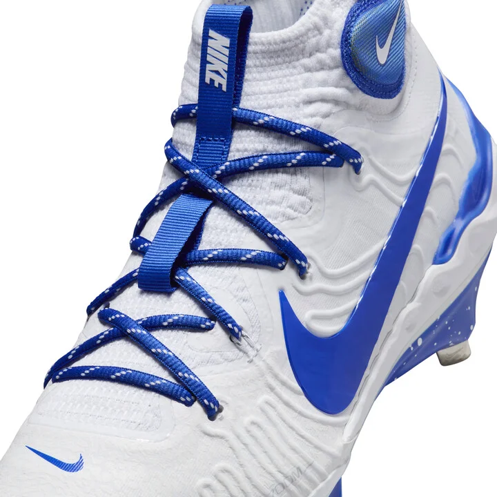 Nike Men's Alpha Huarache NXT Baseball Cleats in White | DJ6517-105 - Image 8