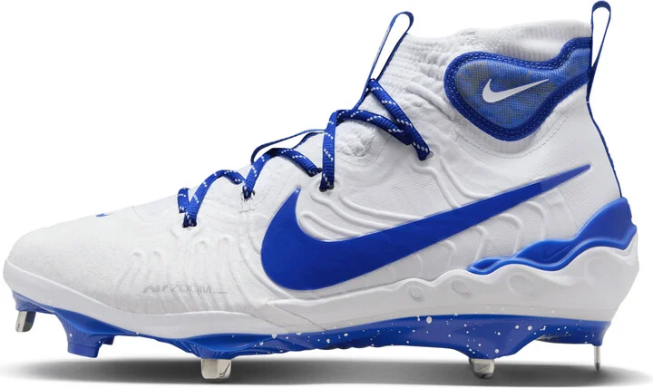 Nike Men's Alpha Huarache NXT Baseball Cleats in White | DJ6517-105