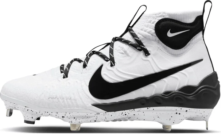 Nike Men's Alpha Huarache NXT Baseball Cleats in White | DJ6517-107