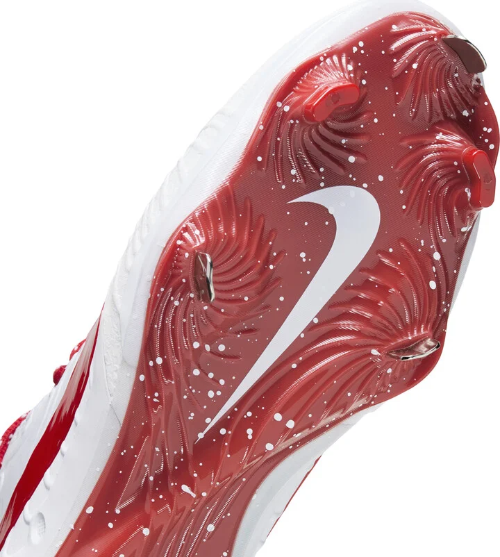 Nike Men's Alpha Huarache NXT Baseball Cleats in White | DJ6517-108 - Image 7