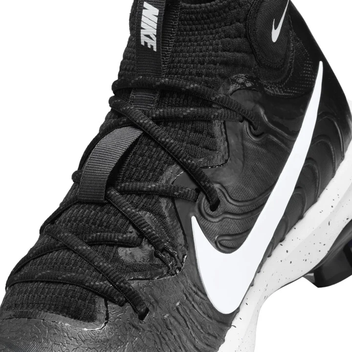 Nike Men's Alpha Huarache NXT MCS Baseball Cleats in Black | DJ6519-002 - Image 8