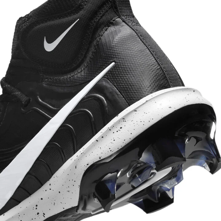 Nike Men's Alpha Huarache NXT MCS Baseball Cleats in Black | DJ6519-002 - Image 9