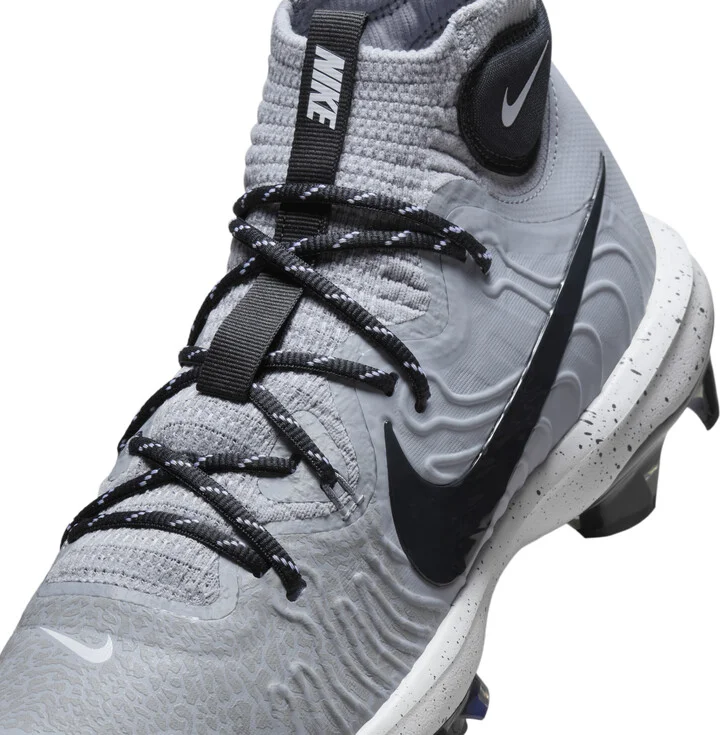 Nike Men's Alpha Huarache NXT MCS Baseball Cleats in Grey | DJ6519-003 - Image 8