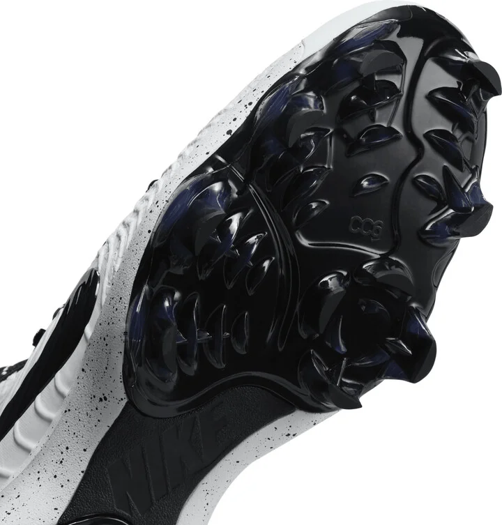 Nike Men's Alpha Huarache NXT MCS Baseball Cleats in White | DJ6519-107 - Image 7
