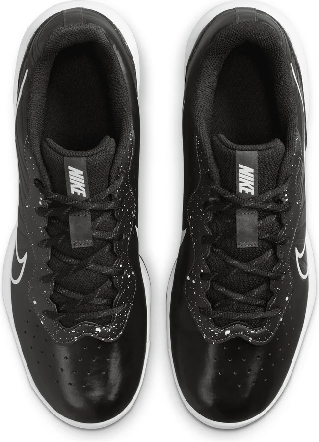 Nike Men's Alpha Huarache Varsity 4 Low Baseball Cleats in Black | DJ6516-001 - Image 4
