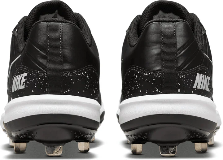 Nike Men's Alpha Huarache Varsity 4 Low Baseball Cleats in Black | DJ6516-001 - Image 6