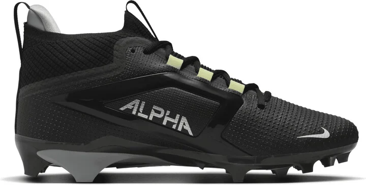 Nike Men's Alpha Menace 4 Elite Football Cleats in Black | FD7036-001 - Image 3