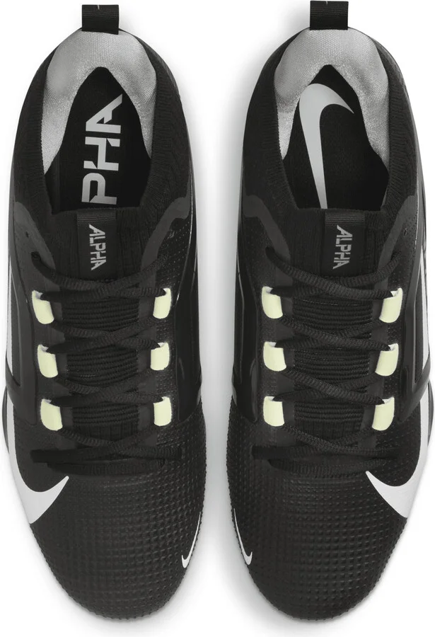 Nike Men's Alpha Menace 4 Elite Football Cleats in Black | FD7036-001 - Image 4
