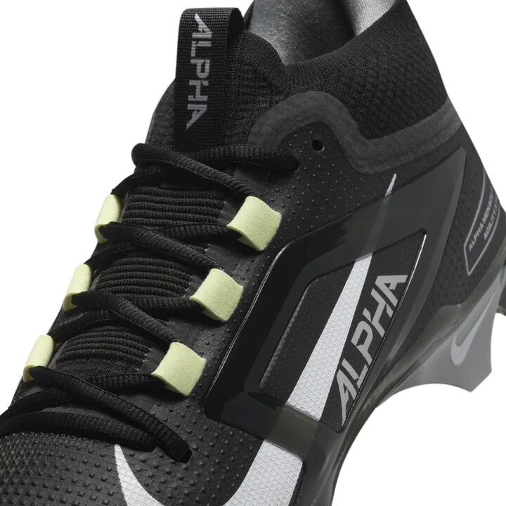 Nike Men's Alpha Menace 4 Elite Football Cleats in Black | FD7036-001 - Image 8
