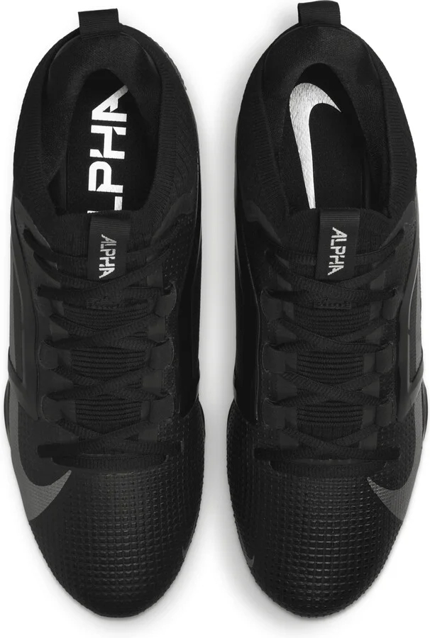 Nike Men's Alpha Menace 4 Elite Football Cleats in Black | FD7036-002 - Image 4