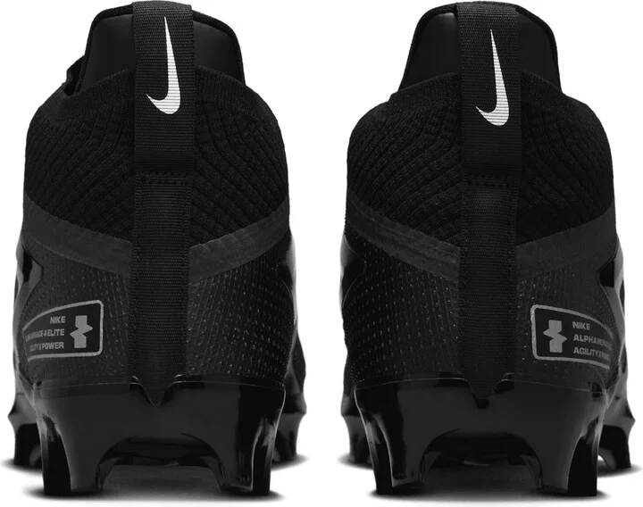 Nike Men's Alpha Menace 4 Elite Football Cleats in Black | FD7036-002 - Image 6