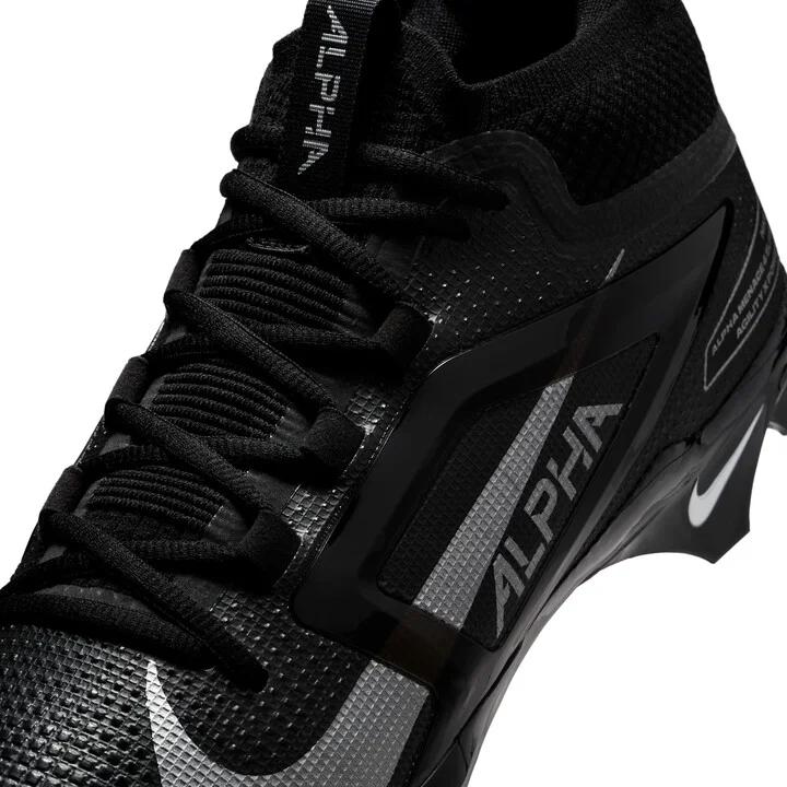 Nike Men's Alpha Menace 4 Elite Football Cleats in Black | FD7036-002 - Image 8