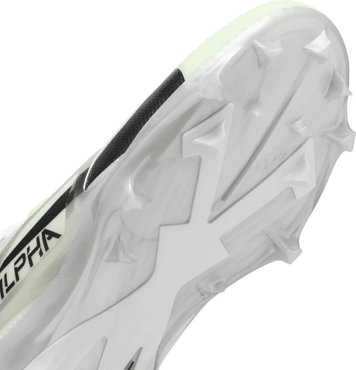 Nike Men's Alpha Menace 4 Elite Football Cleats in White | FD7036-100 - Image 7