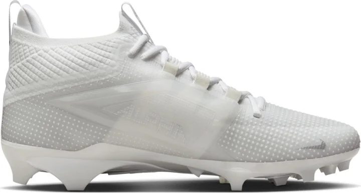 Nike Men's Alpha Menace 4 Elite Football Cleats in White | FD7036-101 - Image 3