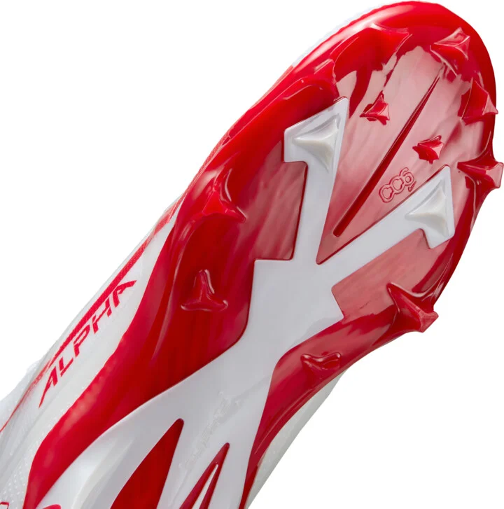 Nike Men's Alpha Menace 4 Elite Football Cleats in White | FD7036-102 - Image 7