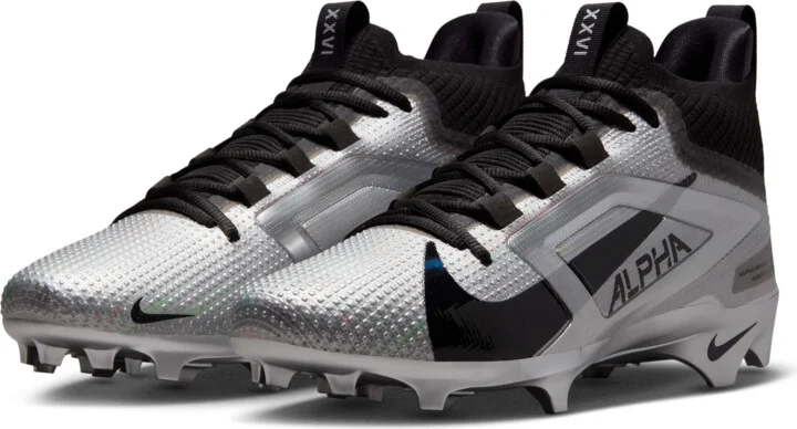 Nike Men's Alpha Menace 4 Elite "Saquon Barkley" Football Cleats in Black | IF0112-001 - Image 5