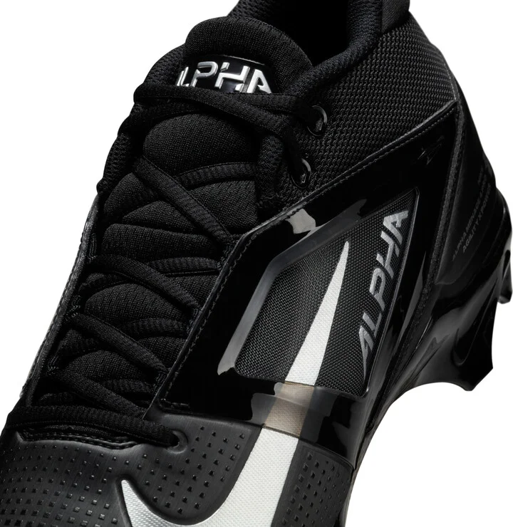 Nike Men's Alpha Menace 4 Pro Football Cleats in Black | FD7037-002 - Image 8