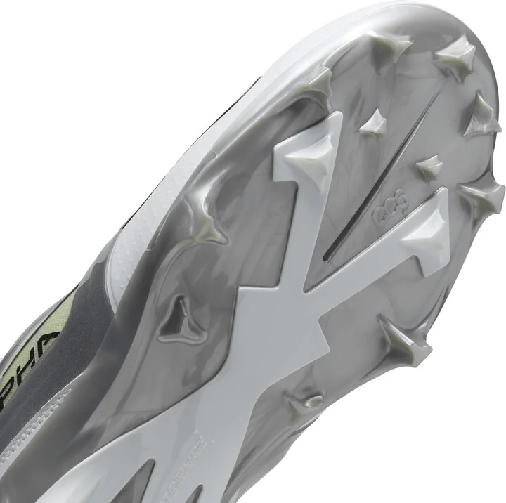Nike Men's Alpha Menace 4 Pro Football Cleats in White | FD7037-100 - Image 7