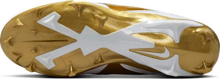 Nike Men's Alpha Menace 4 Pro Football Cleats in White | FD7037-105 - Image 2